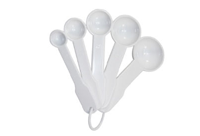Plastic Measuring Spoons (5-piece set)