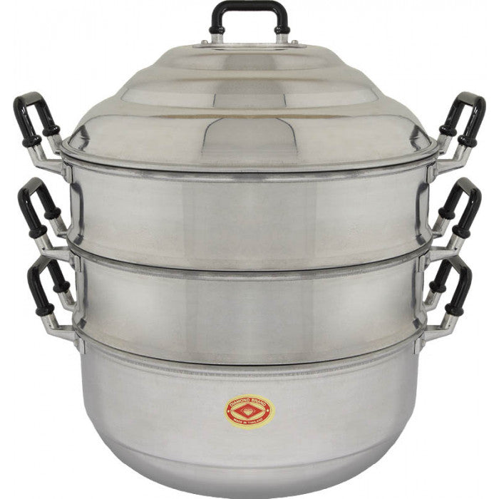 Aluminium 3-Tier Steamer