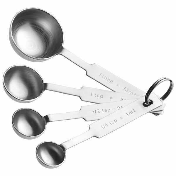 Stainless Steel Measuring Spoons (4-piece set)