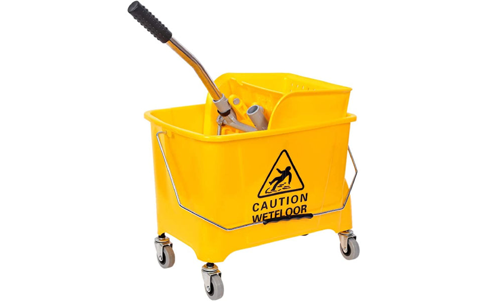 Mop Pail W/Wheels