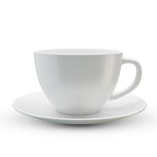Porcelain Coffee Cup W/Saucer