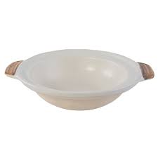 Shallow Double Handle Claypot W/O Cover